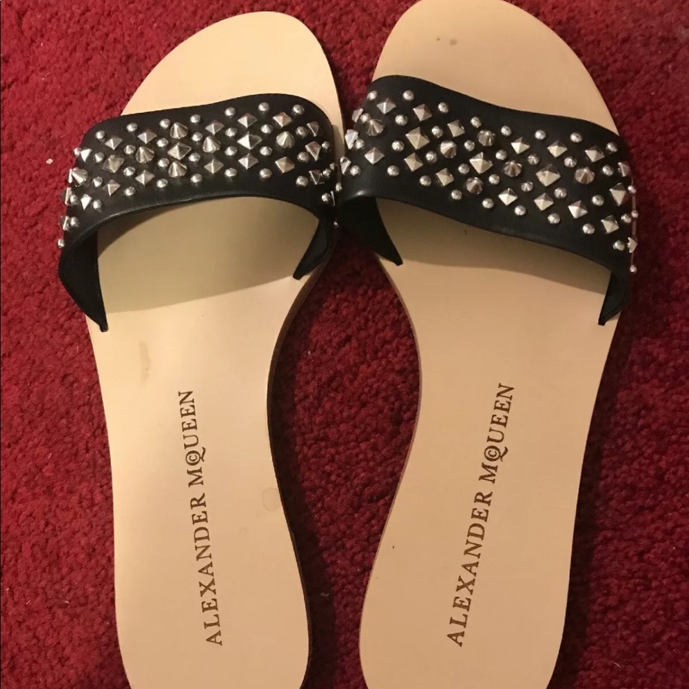 Alexander McQueen slides